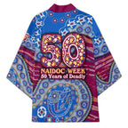 Brisbane Lions NAIDOC Week 2026 Kimono Australian Aboriginal Dot Art Dreamtime Pattern Style