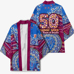Brisbane Lions NAIDOC Week 2026 Kimono Australian Aboriginal Dot Art Dreamtime Pattern Style