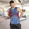 Brisbane Lions NAIDOC Week 2026 Men Tank Top Australian Aboriginal Dot Art Dreamtime Pattern Style