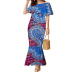 Brisbane Lions NAIDOC Week 2026 Mermaid Dress Australian Aboriginal Dot Art Dreamtime Pattern Style