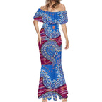 Brisbane Lions NAIDOC Week 2026 Mermaid Dress Australian Aboriginal Dot Art Dreamtime Pattern Style