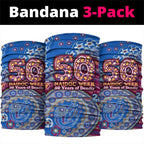 Brisbane Lions NAIDOC Week 2026 Neck Gaiter Australian Aboriginal Dot Art Dreamtime Pattern Style