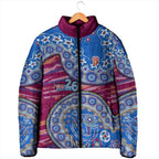 Brisbane Lions NAIDOC Week 2026 Padded Jacket Australian Aboriginal Dot Art Dreamtime Pattern Style
