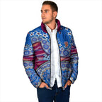 Brisbane Lions NAIDOC Week 2026 Padded Jacket Australian Aboriginal Dot Art Dreamtime Pattern Style