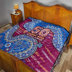 Brisbane Lions NAIDOC Week 2026 Quilt Australian Aboriginal Dot Art Dreamtime Pattern Style