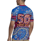 Brisbane Lions NAIDOC Week 2026 Rugby Jersey Australian Aboriginal Dot Art Dreamtime Pattern Style