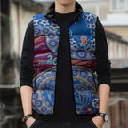 Brisbane Lions NAIDOC Week 2026 Sleeveless Puffer Jacket Australian Aboriginal Dot Art Dreamtime Pattern Style