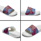Brisbane Lions NAIDOC Week 2026 Slide Sandals Australian Aboriginal Dot Art Dreamtime Pattern Style