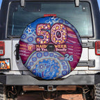 Brisbane Lions NAIDOC Week 2026 Spare Tire Cover Australian Aboriginal Dot Art Dreamtime Pattern Style