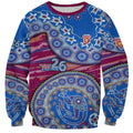 Brisbane Lions NAIDOC Week 2026 Sweatshirt Australian Aboriginal Dot Art Dreamtime Pattern Style