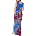 Brisbane Lions NAIDOC Week 2026 Tank Maxi Dress Australian Aboriginal Dot Art Dreamtime Pattern Style