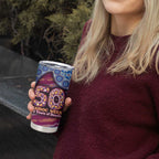 Brisbane Lions NAIDOC Week 2026 Tumbler Cup Australian Aboriginal Dot Art Dreamtime Pattern Style