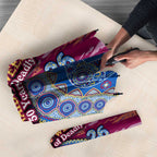 Brisbane Lions NAIDOC Week 2026 Umbrella Australian Aboriginal Dot Art Dreamtime Pattern Style