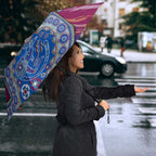 Brisbane Lions NAIDOC Week 2026 Umbrella Australian Aboriginal Dot Art Dreamtime Pattern Style