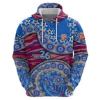 Brisbane Lions NAIDOC Week 2026 Zip Hoodie Australian Aboriginal Dot Art Dreamtime Pattern Style