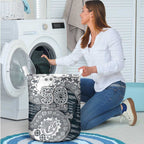 Carlton Blues NAIDOC Week 2026 Laundry Basket Australian Aboriginal Dot Art Dreamtime Pattern Style