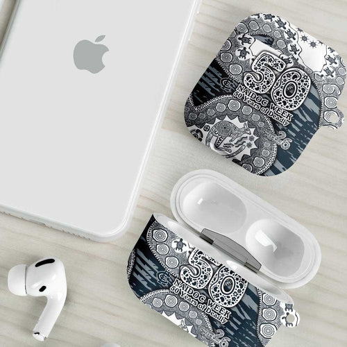 Carlton Blues NAIDOC Week 2026 AirPods Case Australian Aboriginal Dot Art Dreamtime Pattern Style