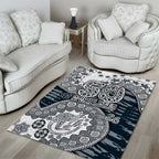 Carlton Blues NAIDOC Week 2026 Area Rug Australian Aboriginal Dot Art Dreamtime Pattern Style