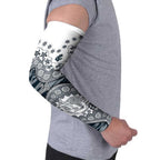 Carlton Blues NAIDOC Week 2026 Arm Sleeves Australian Aboriginal Dot Art Dreamtime Pattern Style