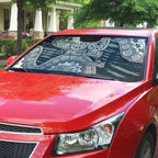 Carlton Blues NAIDOC Week 2026 Auto Sun Shade Australian Aboriginal Dot Art Dreamtime Pattern Style