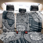 Carlton Blues NAIDOC Week 2026 Back Car Seat Cover Australian Aboriginal Dot Art Dreamtime Pattern Style