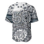 Carlton Blues NAIDOC Week 2026 Baseball Jersey Australian Aboriginal Dot Art Dreamtime Pattern Style