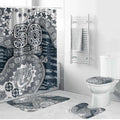 Carlton Blues NAIDOC Week 2026 Bathroom Set Australian Aboriginal Dot Art Dreamtime Pattern Style