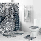 Carlton Blues NAIDOC Week 2026 Bathroom Set Australian Aboriginal Dot Art Dreamtime Pattern Style