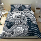 Carlton Blues NAIDOC Week 2026 Bedding Set Australian Aboriginal Dot Art Dreamtime Pattern Style