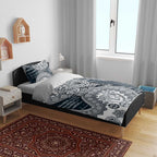 Carlton Blues NAIDOC Week 2026 Bedding Set Australian Aboriginal Dot Art Dreamtime Pattern Style