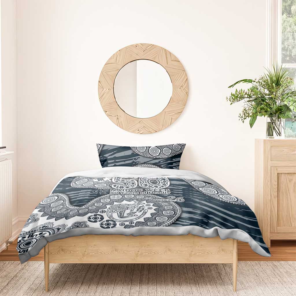 Carlton Blues NAIDOC Week 2026 Bedding Set Australian Aboriginal Dot Art Dreamtime Pattern Style