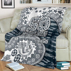 Carlton Blues NAIDOC Week 2026 Blanket Australian Aboriginal Dot Art Dreamtime Pattern Style