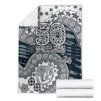 Carlton Blues NAIDOC Week 2026 Blanket Australian Aboriginal Dot Art Dreamtime Pattern Style