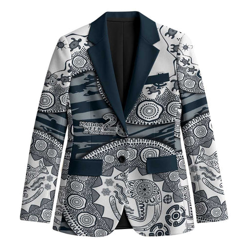 Carlton Blues NAIDOC Week 2026 Blazer Australian Aboriginal Dot Art Dreamtime Pattern Style