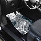 Carlton Blues NAIDOC Week 2026 Car Mats Australian Aboriginal Dot Art Dreamtime Pattern Style
