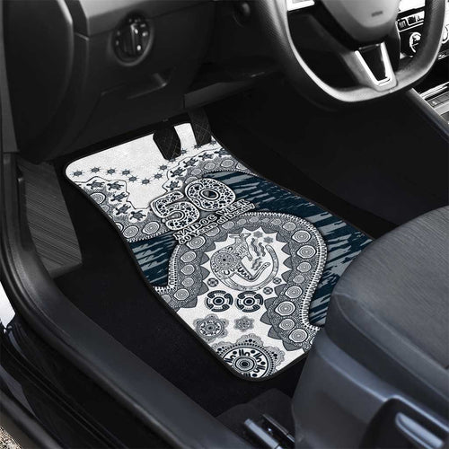Carlton Blues NAIDOC Week 2026 Car Mats Australian Aboriginal Dot Art Dreamtime Pattern Style