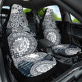Carlton Blues NAIDOC Week 2026 Car Seat Cover Australian Aboriginal Dot Art Dreamtime Pattern Style