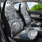 Carlton Blues NAIDOC Week 2026 Car Seat Cover Australian Aboriginal Dot Art Dreamtime Pattern Style