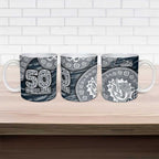 Carlton Blues NAIDOC Week 2026 Ceramic Mug Australian Aboriginal Dot Art Dreamtime Pattern Style