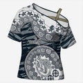 Carlton Blues NAIDOC Week 2026 Cross Shoulder Shirt Australian Aboriginal Dot Art Dreamtime Pattern Style