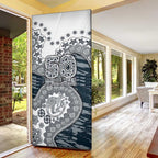 Carlton Blues NAIDOC Week 2026 Door Cover Australian Aboriginal Dot Art Dreamtime Pattern Style