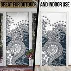 Carlton Blues NAIDOC Week 2026 Door Cover Australian Aboriginal Dot Art Dreamtime Pattern Style