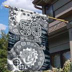 Carlton Blues NAIDOC Week 2026 Garden Flag Australian Aboriginal Dot Art Dreamtime Pattern Style