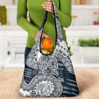 Carlton Blues NAIDOC Week 2026 Grocery Bag Australian Aboriginal Dot Art Dreamtime Pattern Style