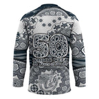 Carlton Blues NAIDOC Week 2026 Hockey Jersey Australian Aboriginal Dot Art Dreamtime Pattern Style