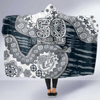 Carlton Blues NAIDOC Week 2026 Hooded Blanket Australian Aboriginal Dot Art Dreamtime Pattern Style