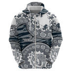 Carlton Blues NAIDOC Week 2026 Hoodie Australian Aboriginal Dot Art Dreamtime Pattern Style