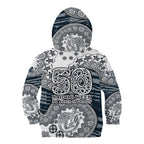 Carlton Blues NAIDOC Week 2026 Kid Hoodie Australian Aboriginal Dot Art Dreamtime Pattern Style