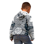 Carlton Blues NAIDOC Week 2026 Kid Hoodie Australian Aboriginal Dot Art Dreamtime Pattern Style