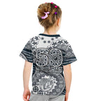 Carlton Blues NAIDOC Week 2026 Kid T Shirt Australian Aboriginal Dot Art Dreamtime Pattern Style